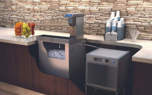 Follet Ice Dispenser 68.1kg Storage EVU155NW